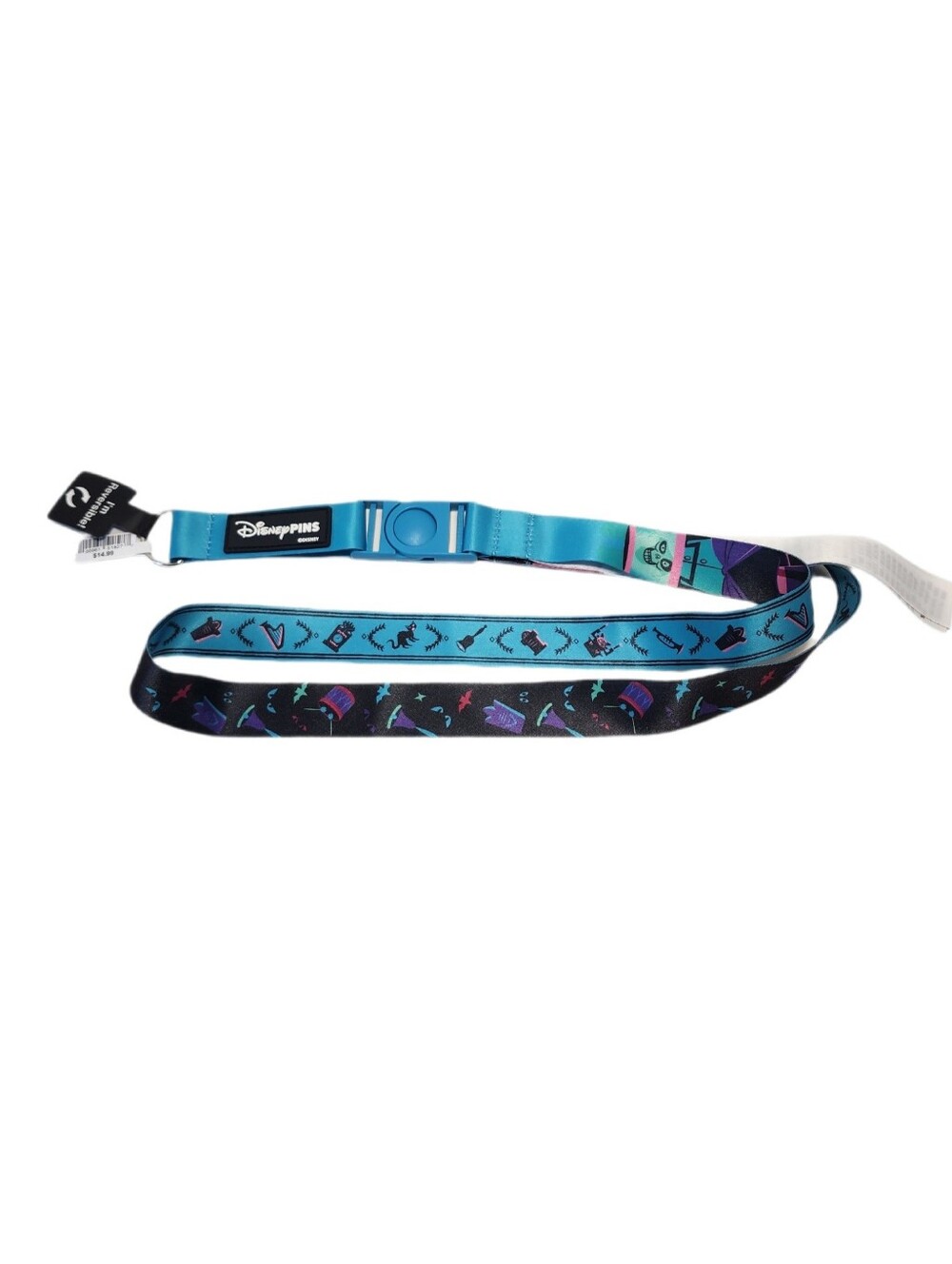 Disney Parks HAUNTED MANSION Reversible Pin Trading Lanyard - NWT